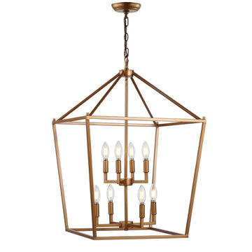Pagoda Lantern Metal LED Pendant